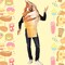 Soft Serve Ice Cream Cone Adult Costume Get Real Tunic Funny Food Outfit Halloween Party